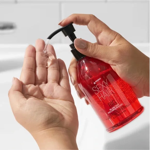 Sexy Hair Big Blow Dry Volumizing Gel - Red - Picture 9 of 10